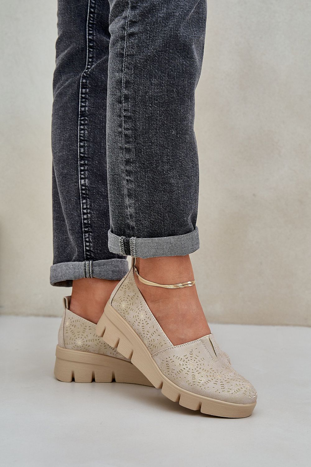  Schoenen op sleehak model 208430 Step in style 