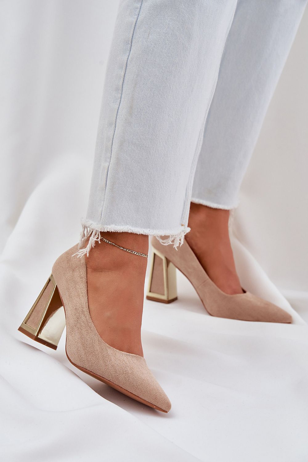  Pumps met dikke hak model 208434 Step in style 