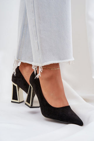  Pumps met dikke hak model 208435 Step in style 