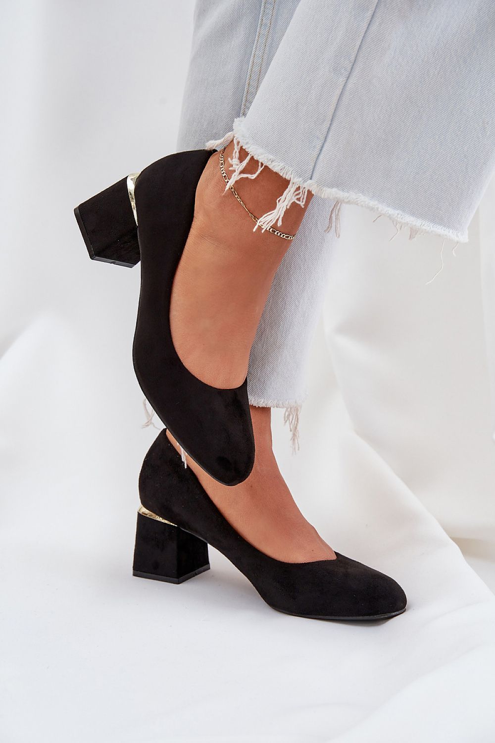  Pumps met dikke hak model 208438 Step in style 