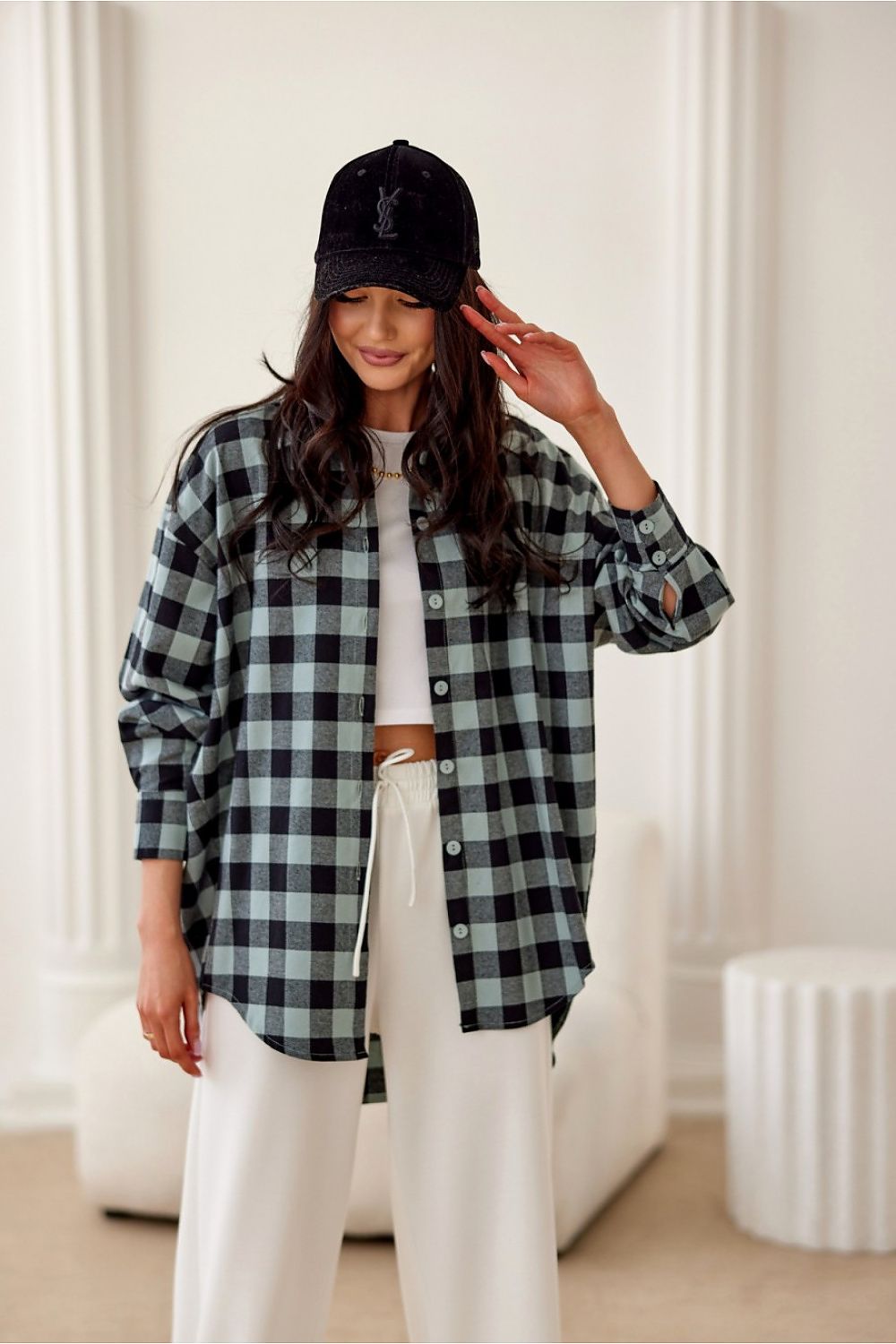  Overhemd met lange mouwen model 208507 Roco Fashion 