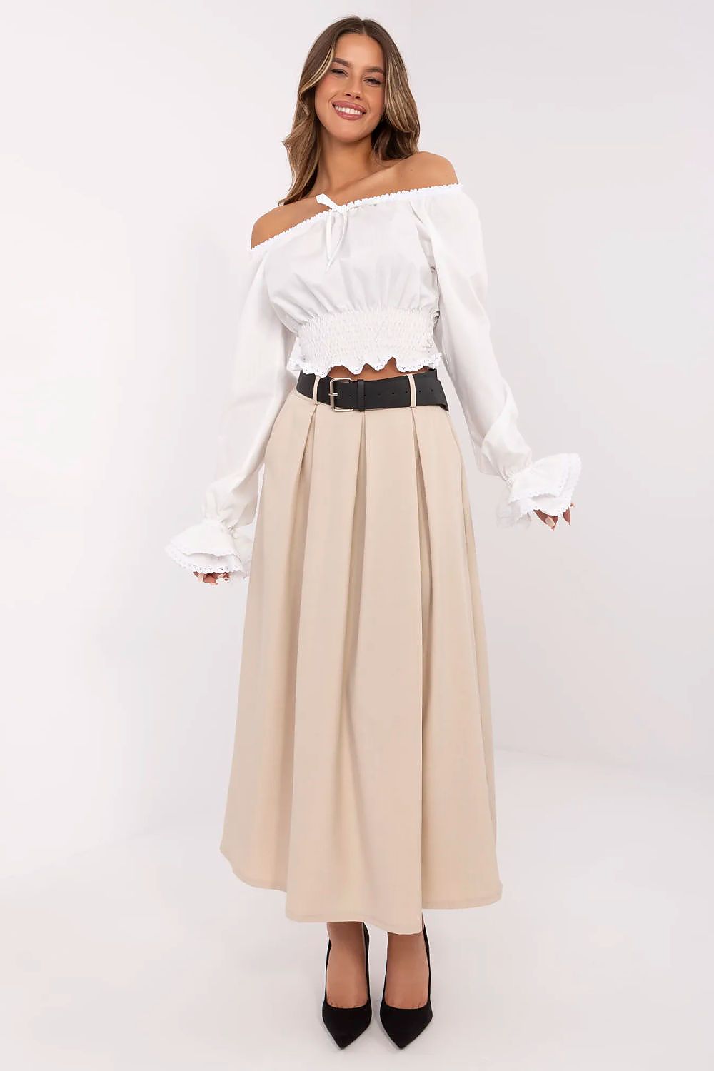  Lange rok model 209408 Italy Moda 