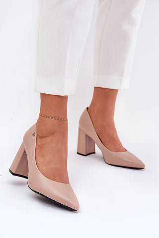  Pumps met dikke hak model 209781 Step in style 