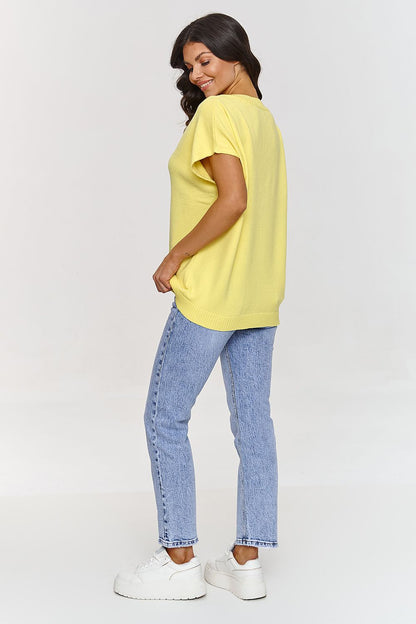  mouwloze trui model 209732 Makadamia 