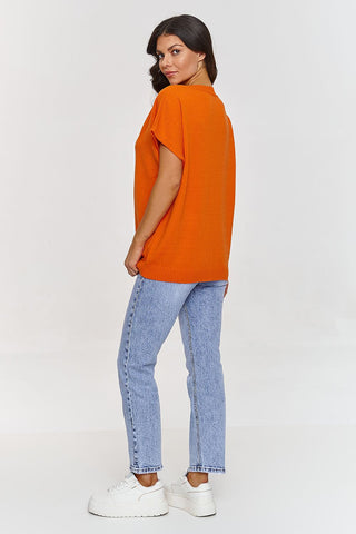 mouwloze trui model 209734 Makadamia 