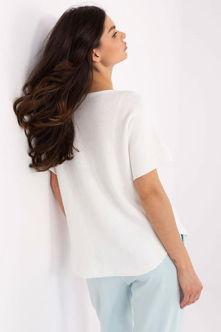  Trui met korte mouwen model 209984 Italy Moda 