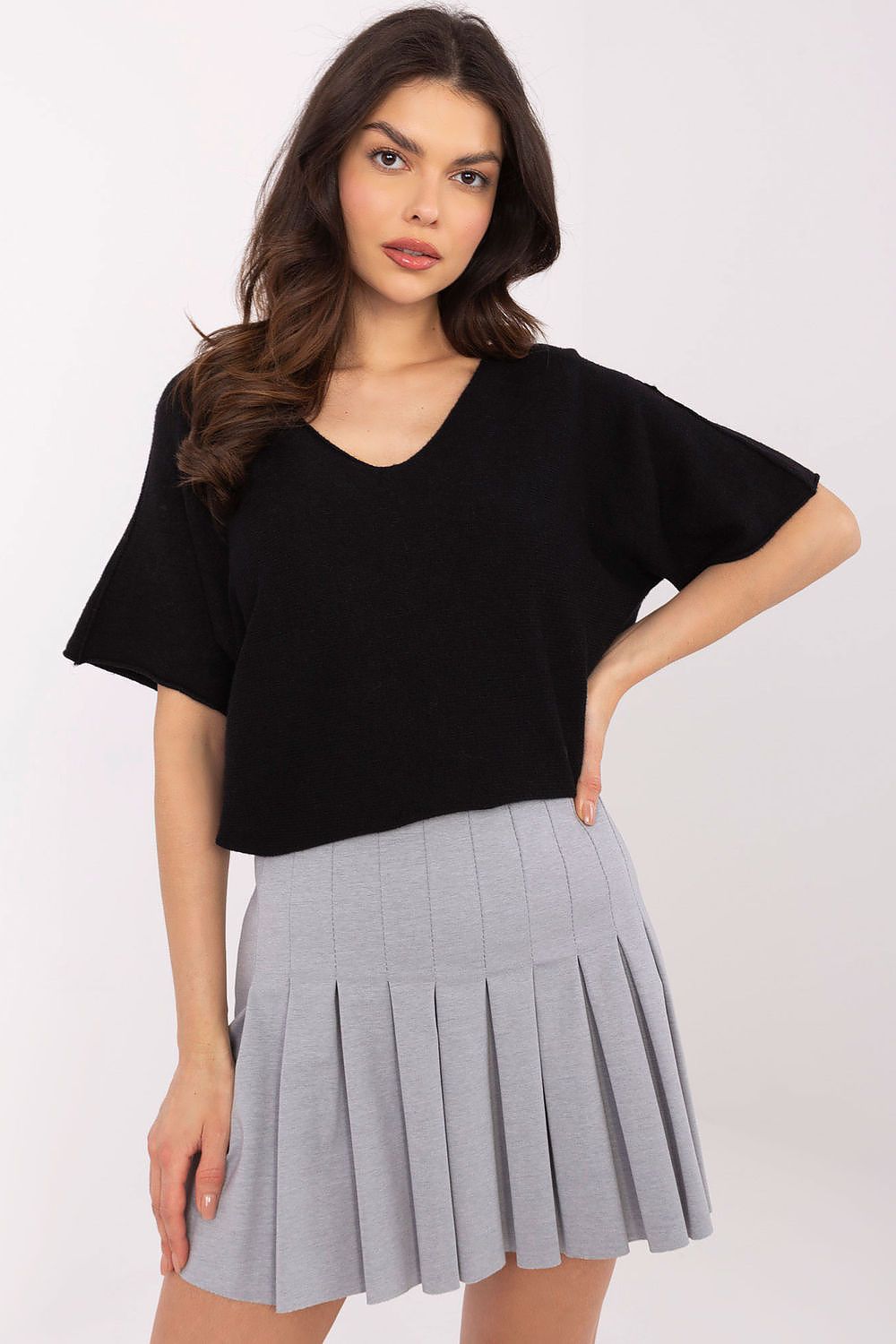  Trui met korte mouwen model 209994 Italy Moda 