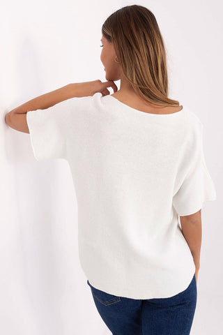  Trui met korte mouwen model 209995 Italy Moda 