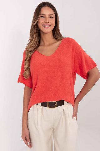  Trui met korte mouwen model 209996 Italy Moda 