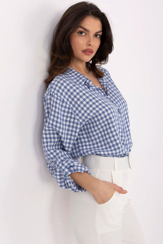  Overhemd met lange mouwen model 210004 Italy Moda 