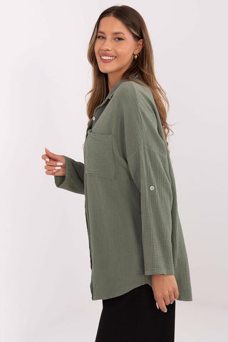  Overhemd met lange mouwen model 210009 Italy Moda 