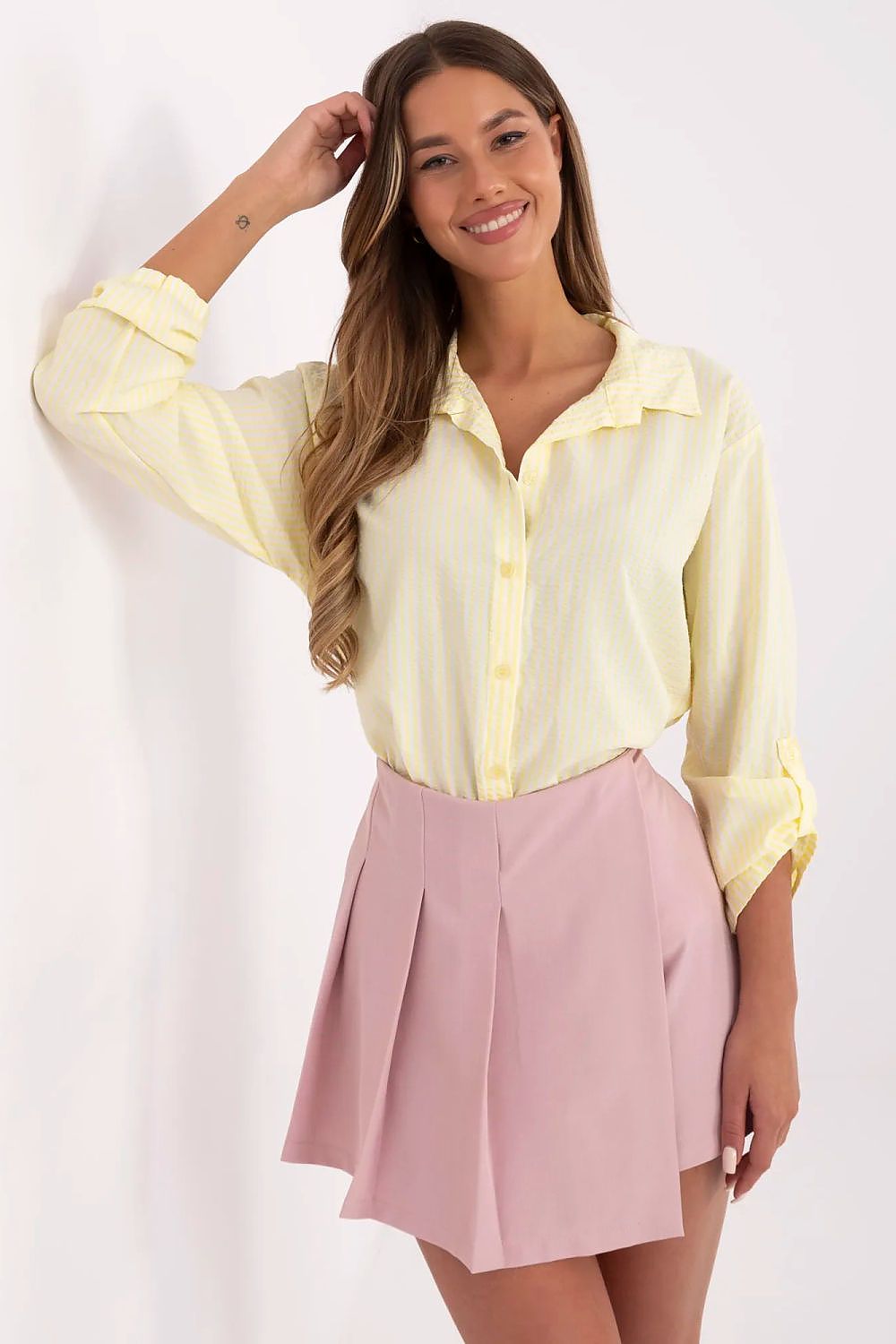  Overhemd met lange mouwen model 210018 Italy Moda 