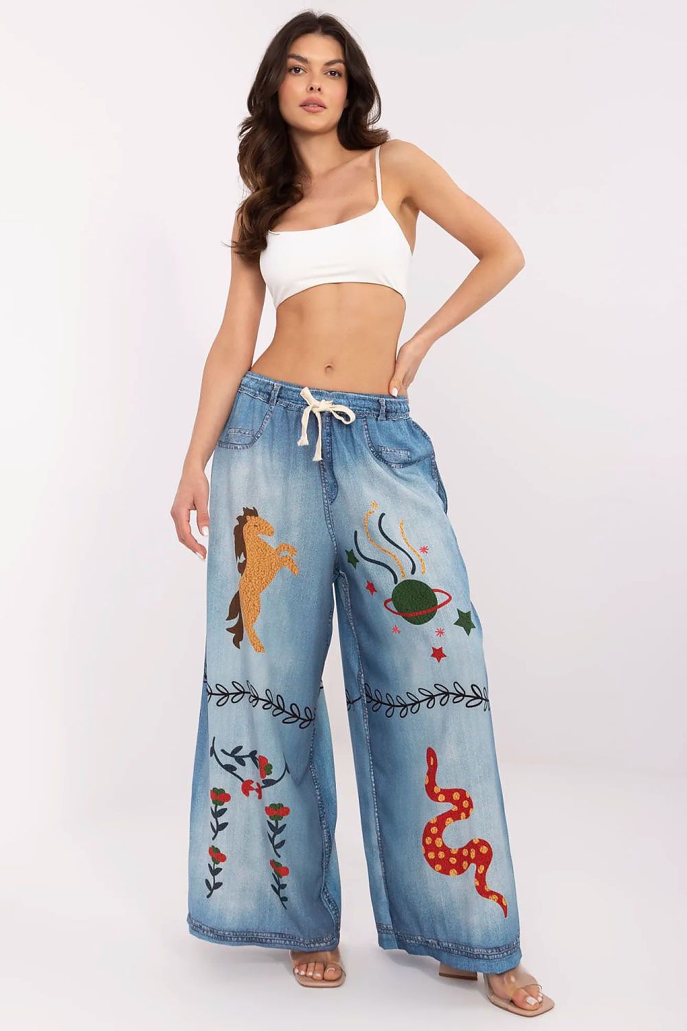  Damesbroek model 210029 Italy Moda 