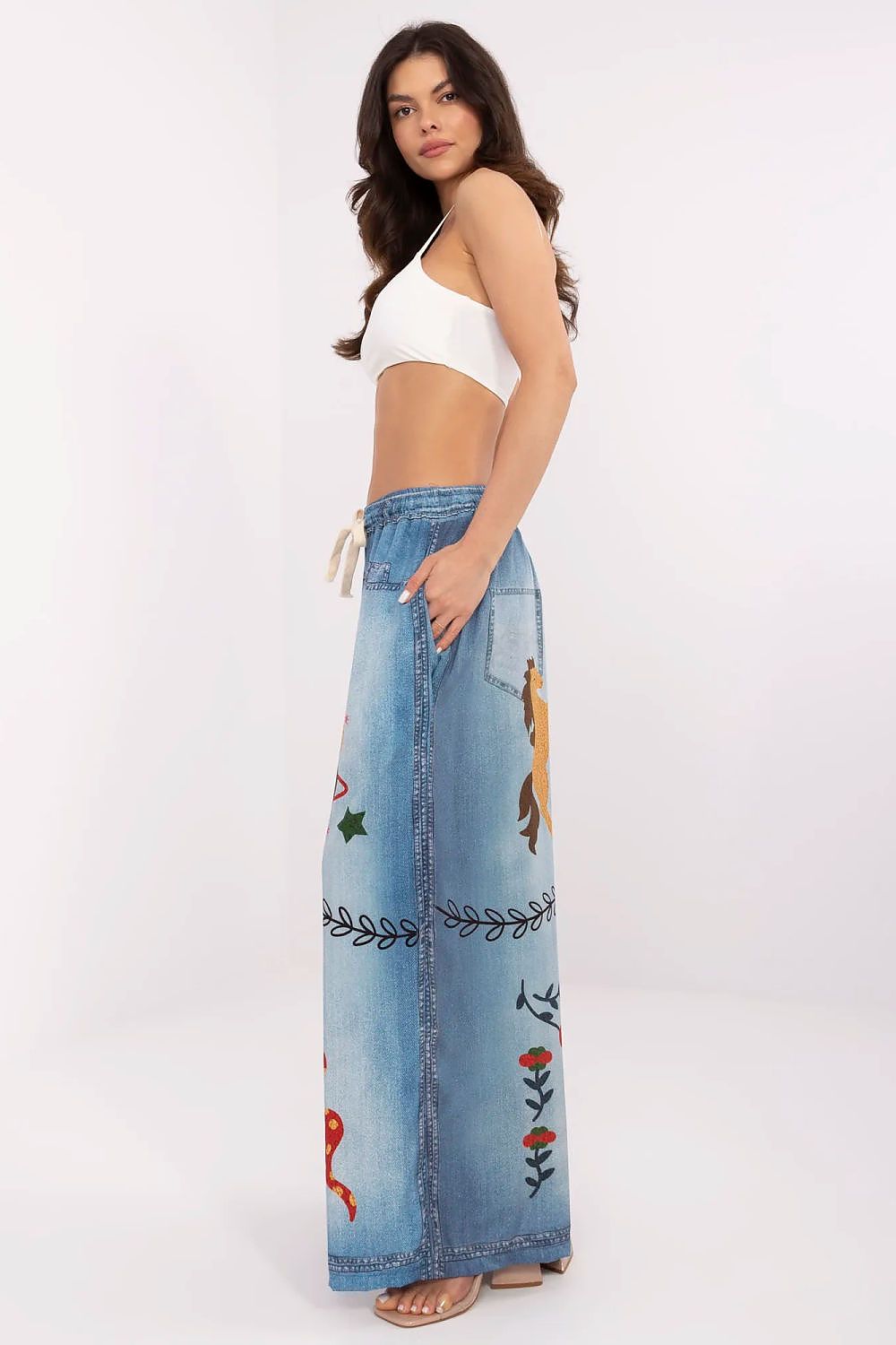  Damesbroek model 210029 Italy Moda 