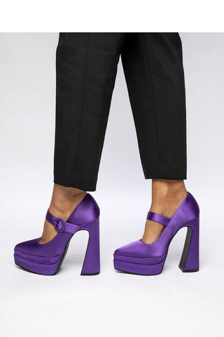  Pumps met dikke hak model 210331 Inello 
