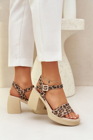  sandalen op hak model 210703 Step in style 