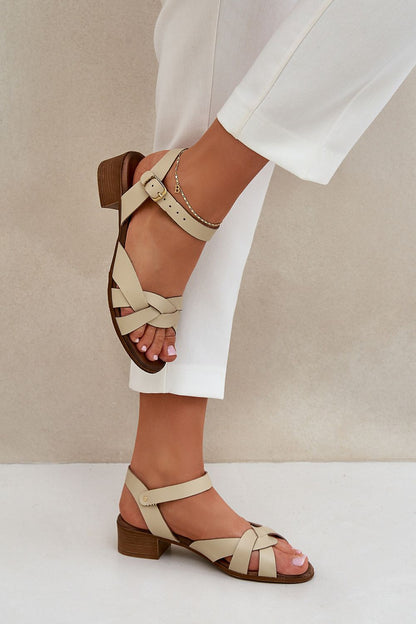  sandalen op hak model 210706 Step in style 