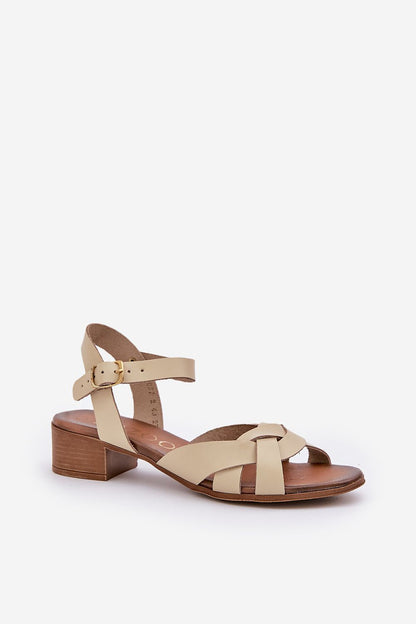  sandalen op hak model 210706 Step in style 