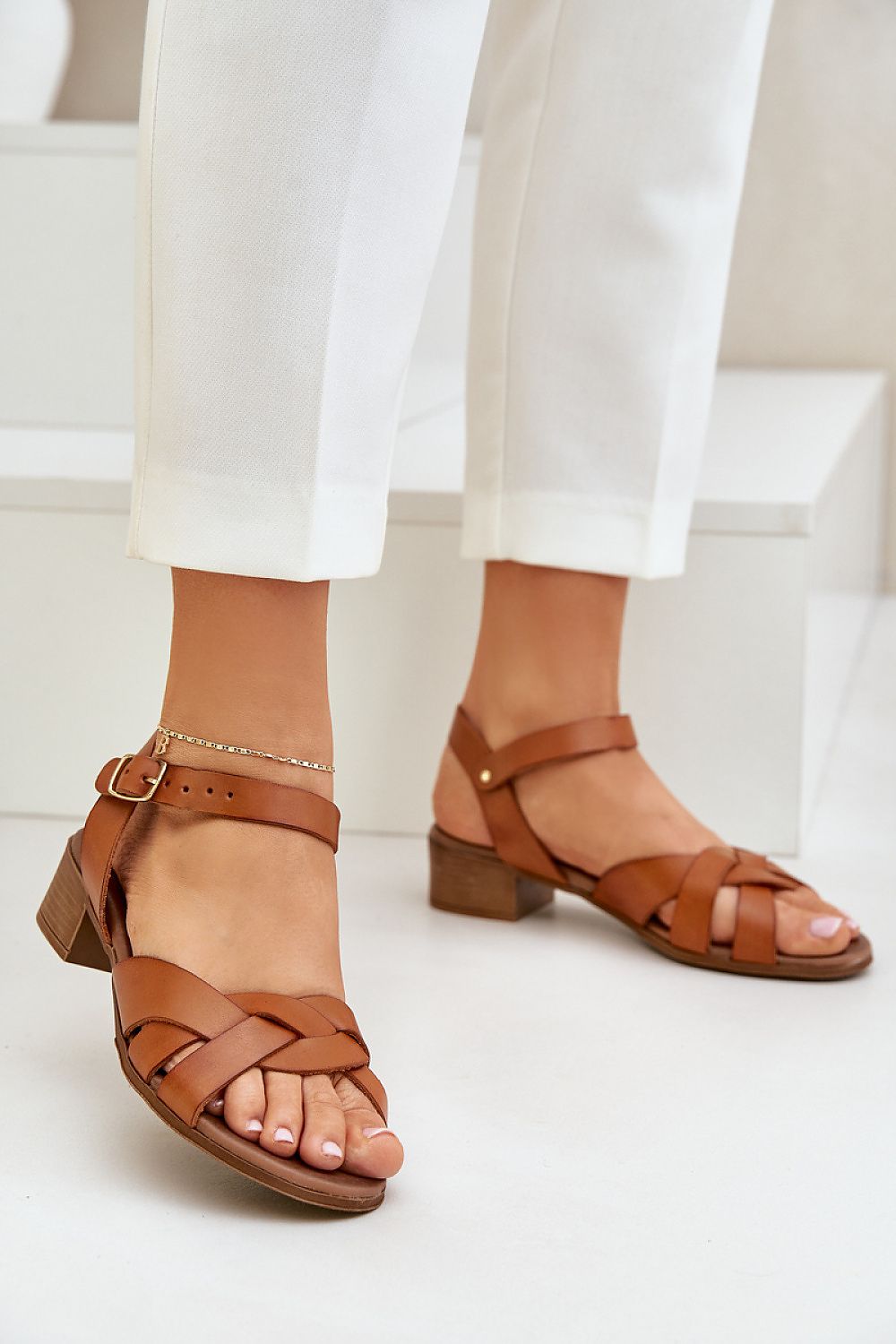  sandalen op hak model 210707 Step in style 