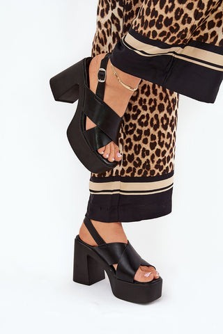  sandalen op hak model 210801 Step in style 
