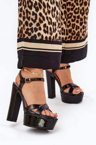  sandalen op hak model 210803 Step in style 