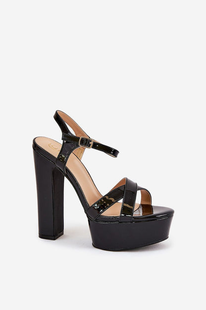 sandalen op hak model 210803 Step in style 