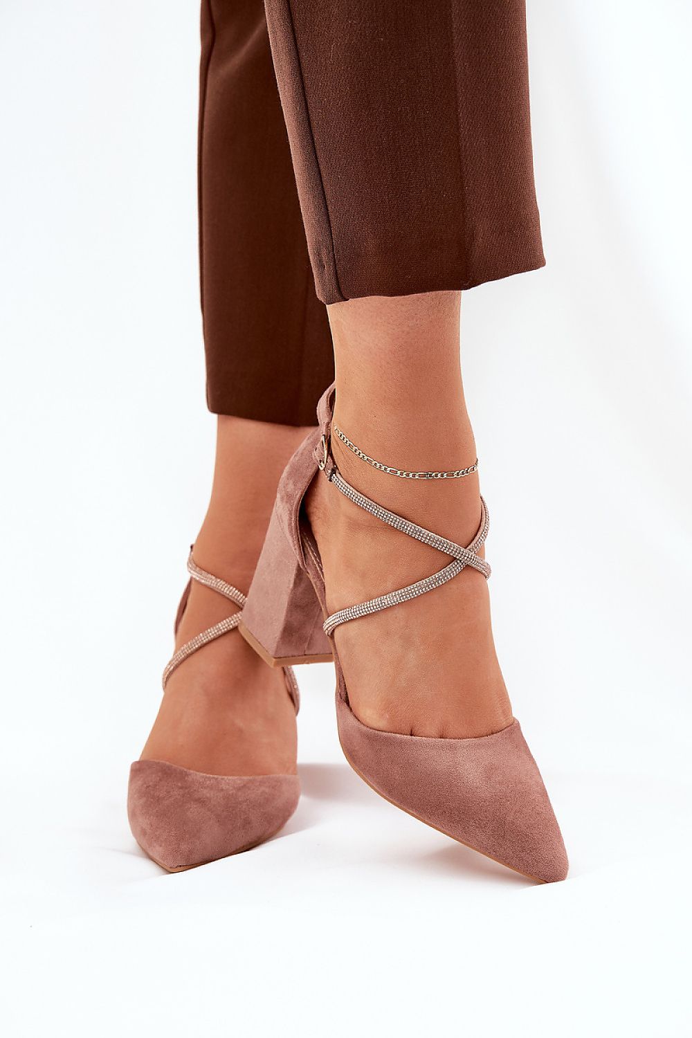  Pumps met dikke hak model 211084 Step in style 