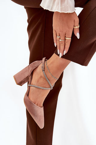  Pumps met dikke hak model 211084 Step in style 