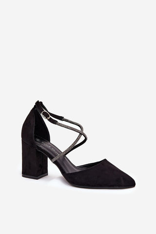  Pumps met dikke hak model 211085 Step in style 