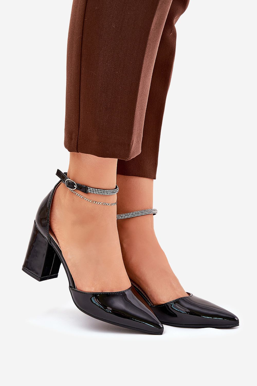  Pumps met dikke hak model 211089 Step in style 