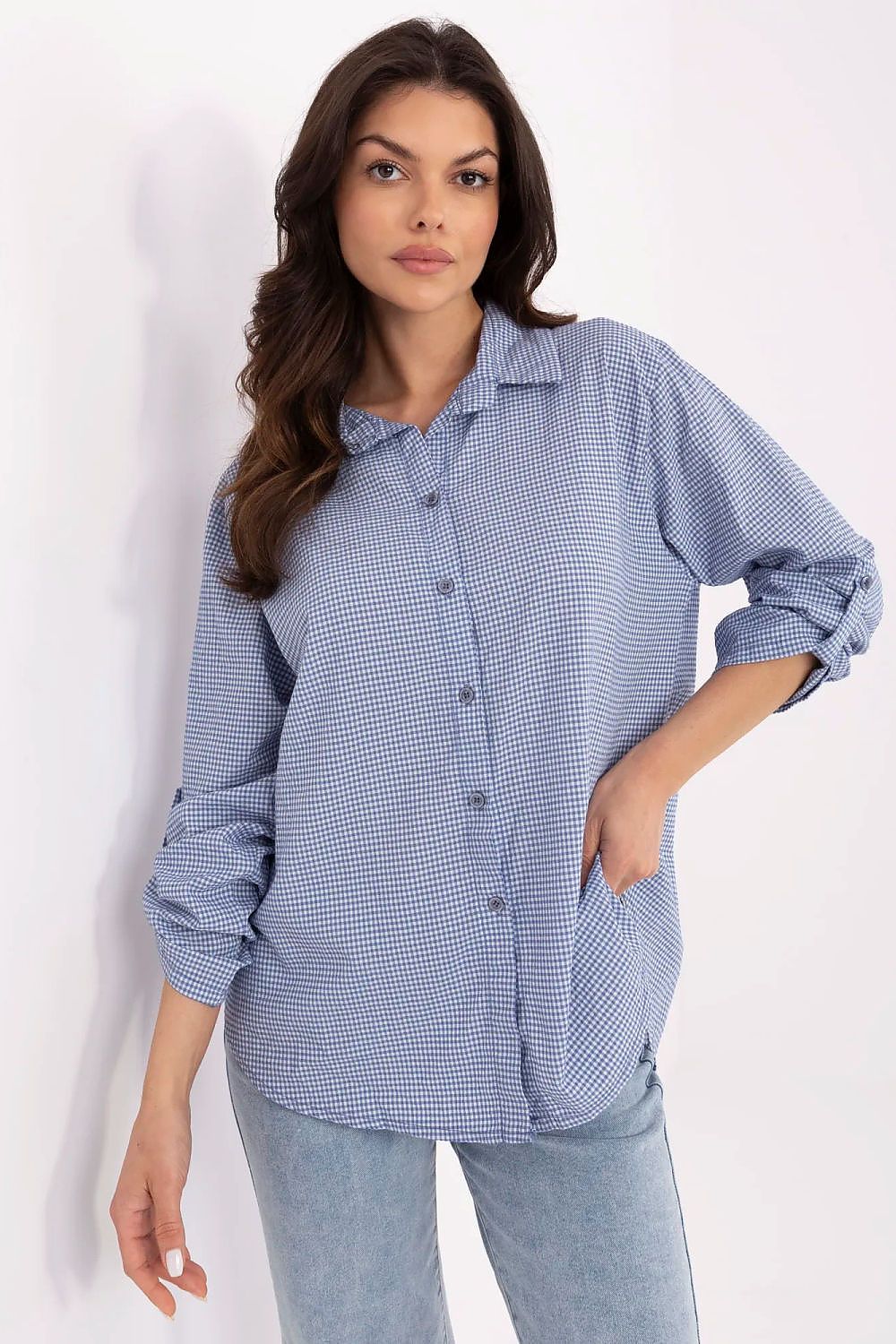  Overhemd met lange mouwen model 211443 Italy Moda 
