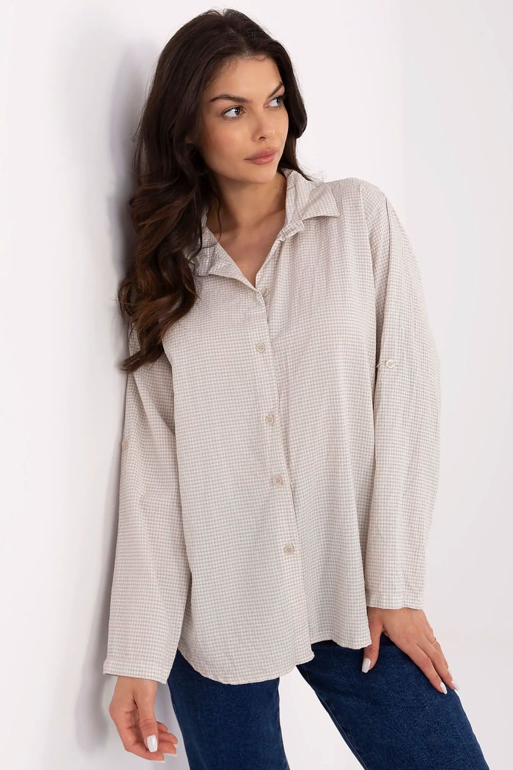  Overhemd met lange mouwen model 211444 Italy Moda 