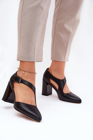  Pumps met dikke hak model 211614 Step in style 