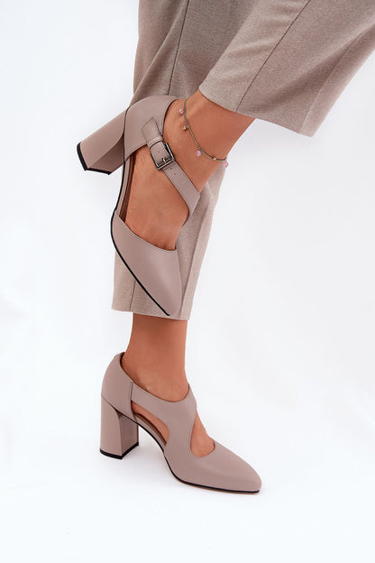  Pumps met dikke hak model 211615 Step in style 