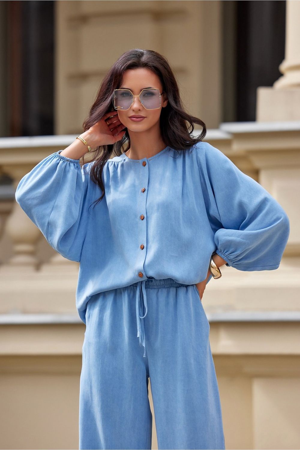  Overhemd met lange mouwen model 211896 Roco Fashion 
