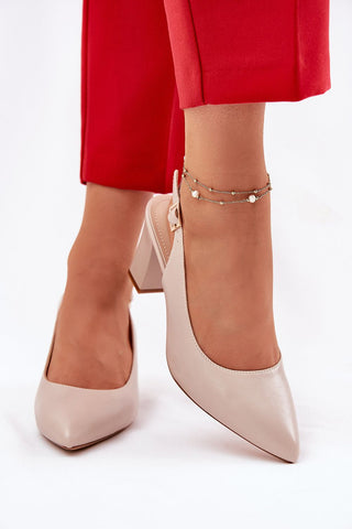  Pumps met dikke hak model 211981 Step in style 
