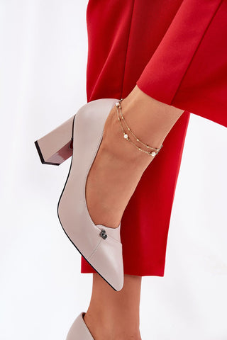  Pumps met dikke hak model 211982 Step in style 