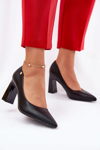  Pumps met dikke hak model 211988 Step in style 