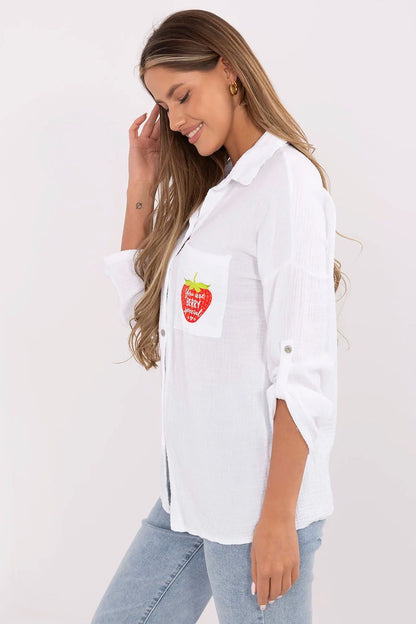  Overhemd met lange mouwen model 212062 Italy Moda 