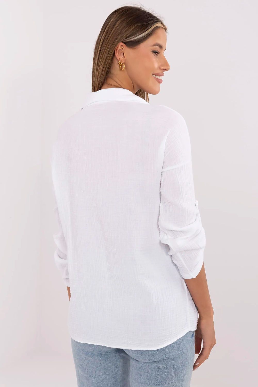  Overhemd met lange mouwen model 212062 Italy Moda 