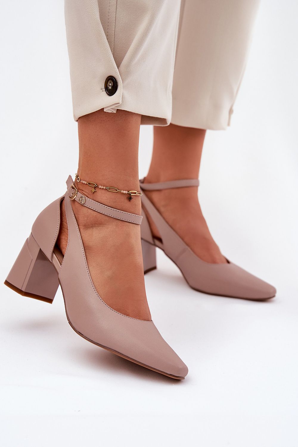  Pumps met dikke hak model 212615 Step in style 