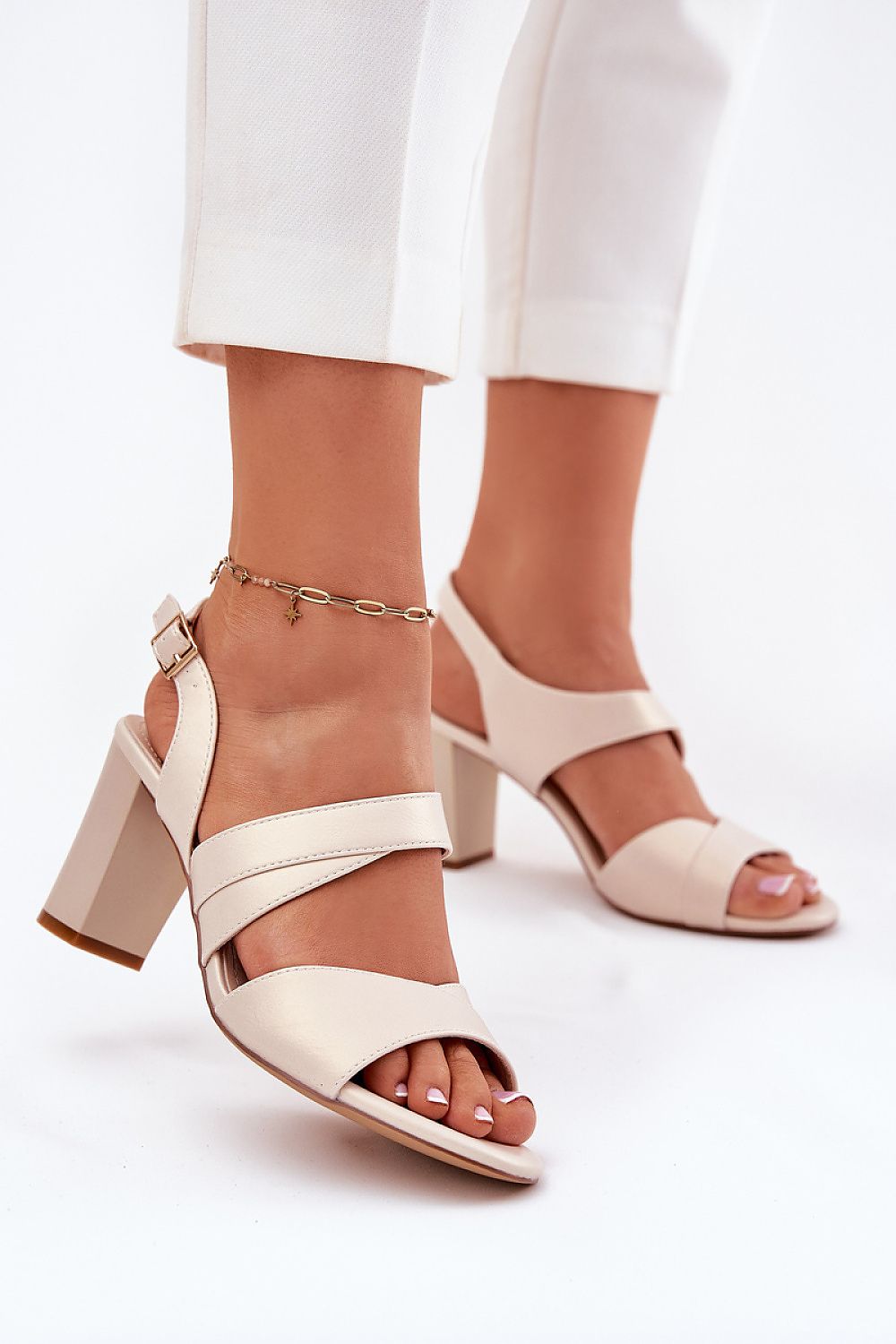  sandalen op hak model 212906 Step in style 