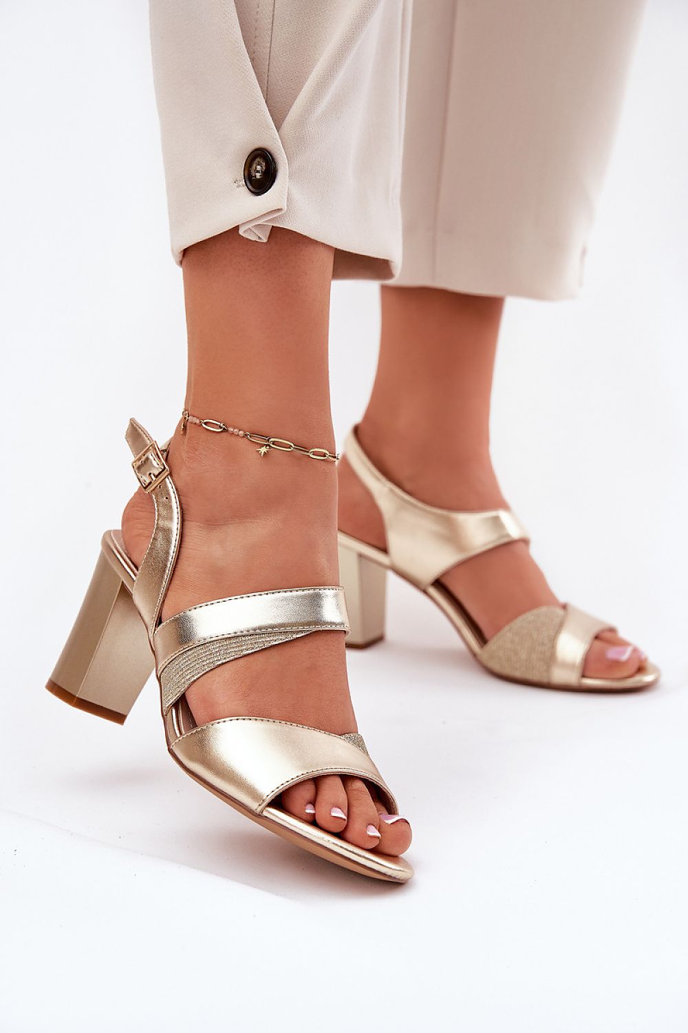  sandalen op hak model 212907 Step in style 