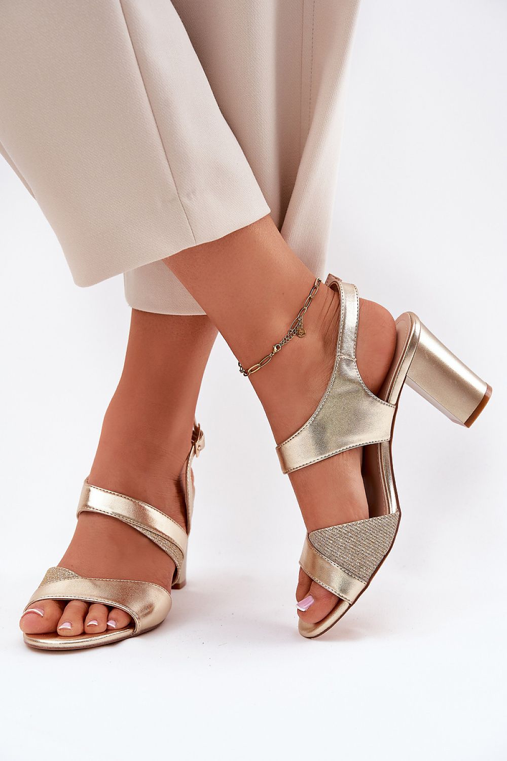  sandalen op hak model 212907 Step in style 