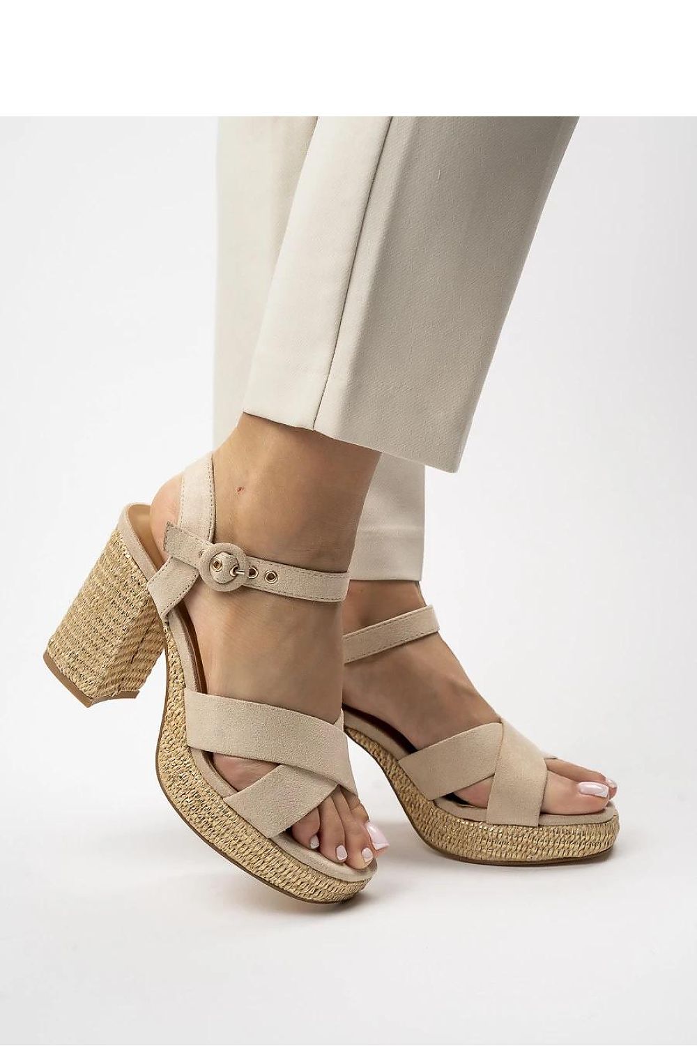  sandalen op hak model 212953 Inello 