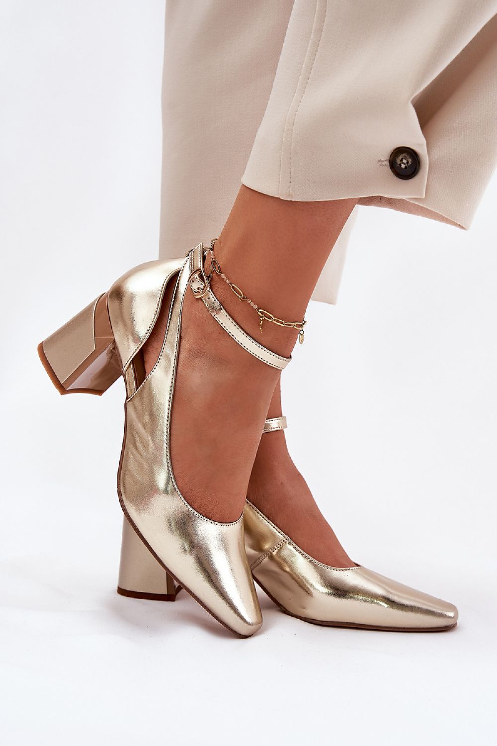  Pumps met dikke hak model 212997 Step in style 