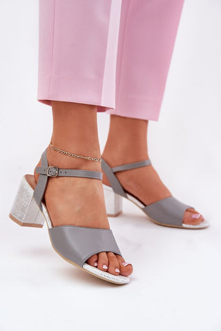  sandalen op hak model 213012 Step in style 