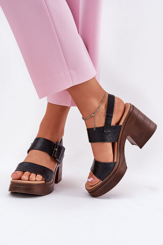  sandalen op hak model 213164 Step in style 