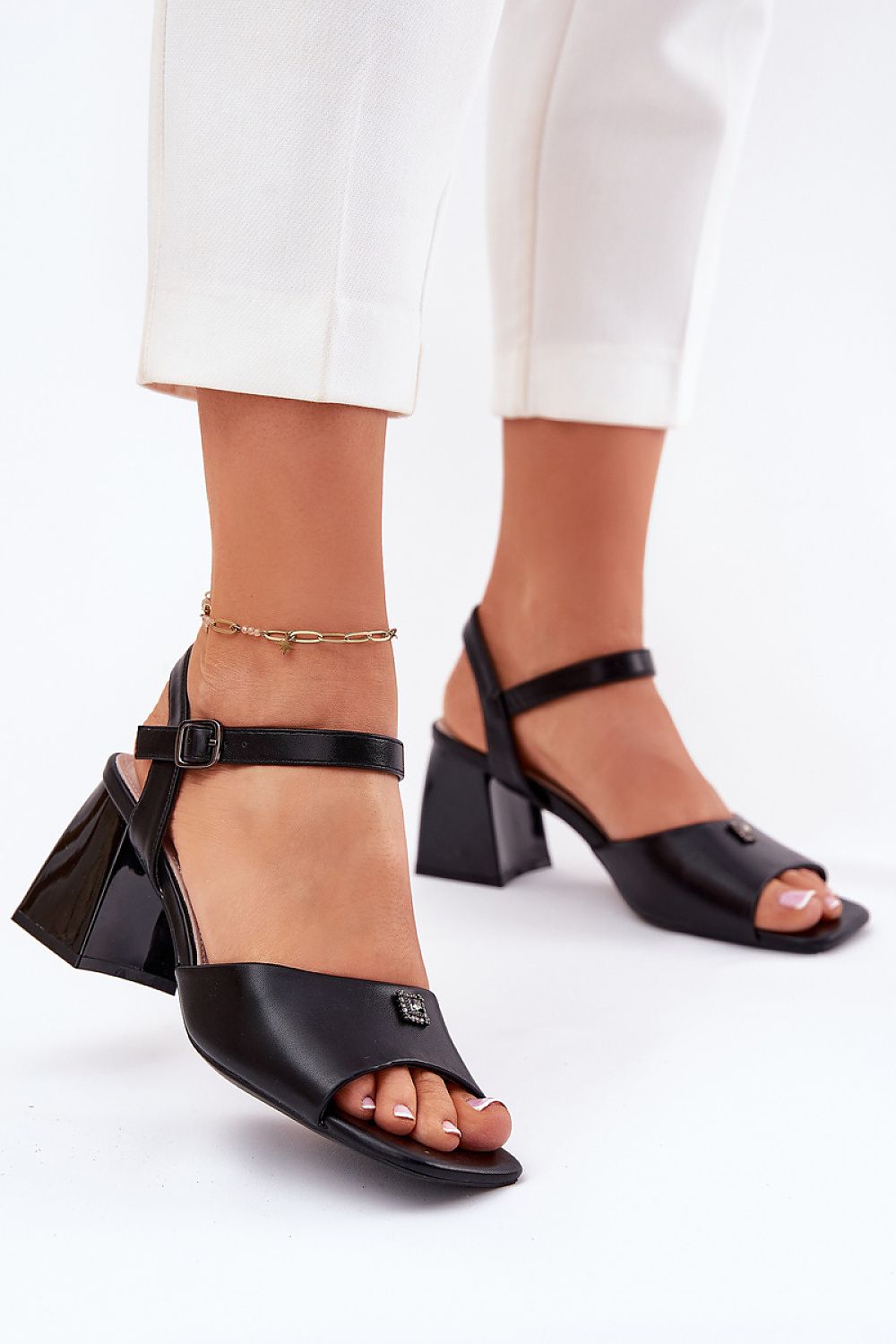  sandalen op hak model 213186 Step in style 