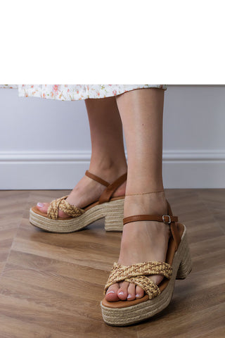  sandalen op hak model 213411 PRIMO 